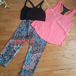 Flex print leggings